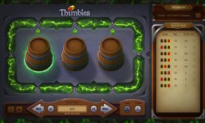 Thimbles casino game